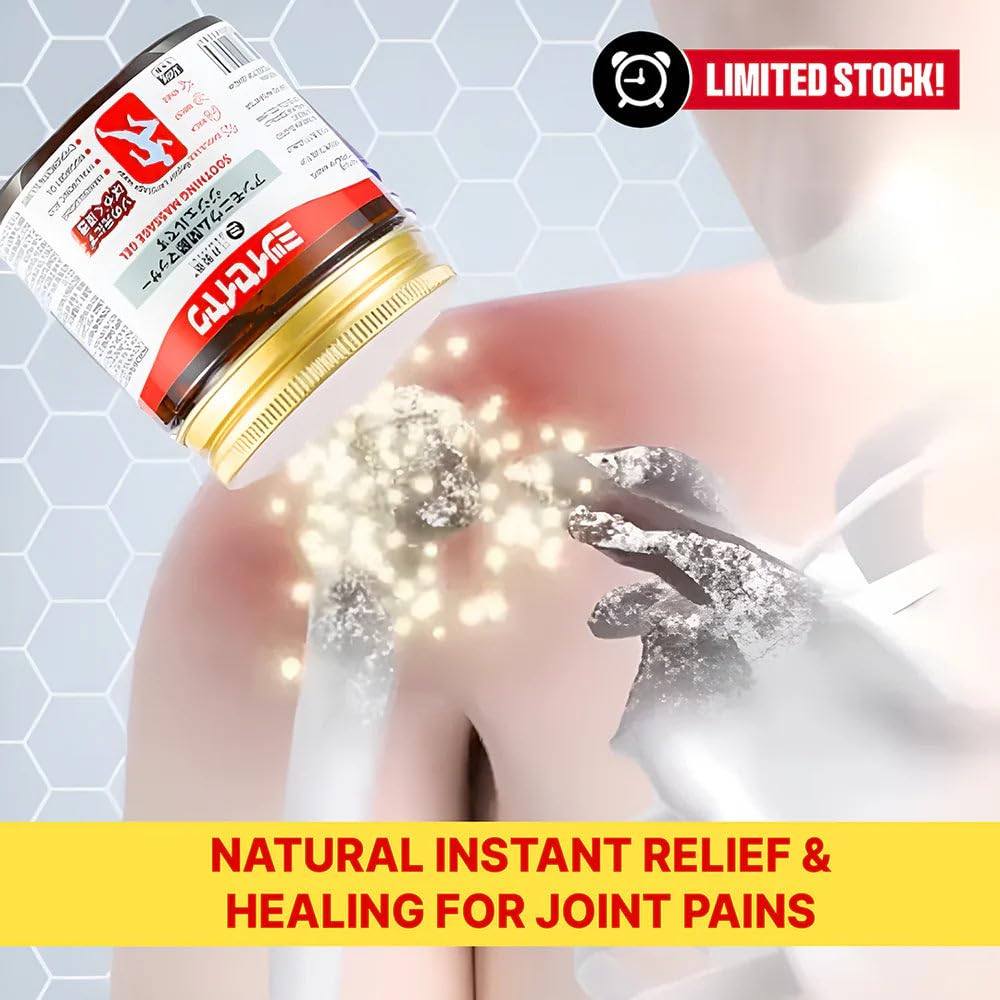 Original Herbal Japanese Pain Relief Gel – Instant Soothing Therapy(100g)