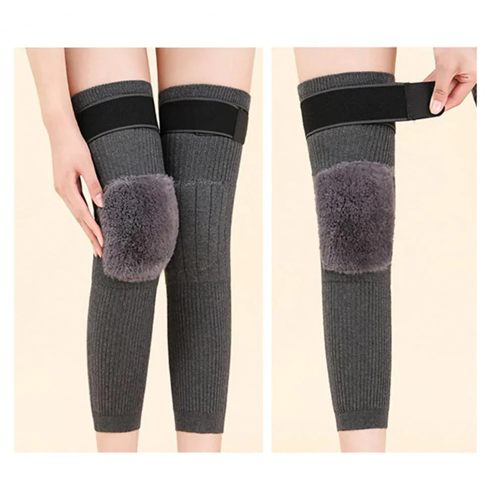 Knee Support Warmers With Belt – Pain Relief & Winter Comfort for Men & Women