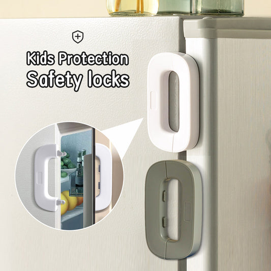Multifunctional Fridge Door Drawer Lock
