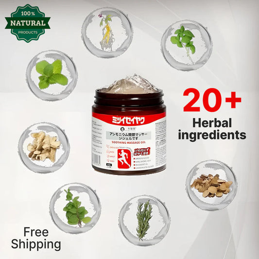 Herbal Japanese Pain Relief Gel – Instant Soothing Therapy