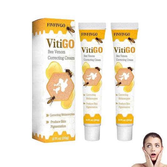 VitiGO Bee Venom Correcting Cream – Vitiligo & Skin Pigmentation Treatment (20g)